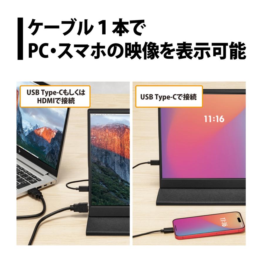 PRINCETON Princeton プリンストン 15.6型フルHDモバイルモニター IPS