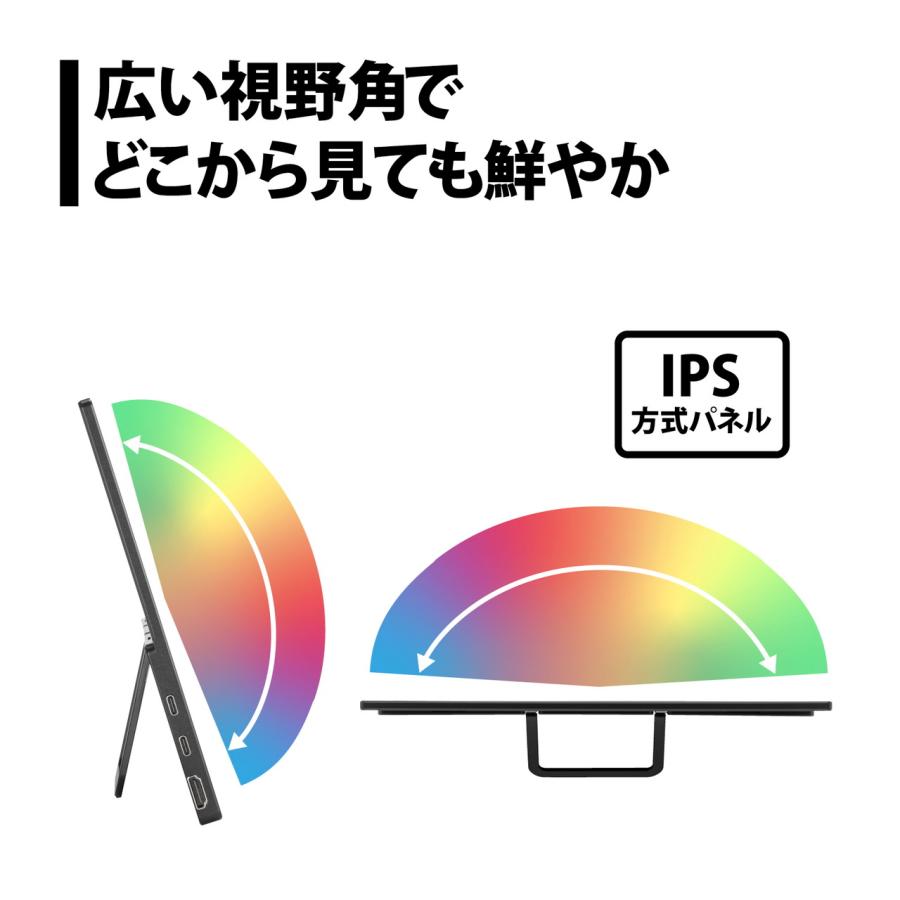 PRINCETON（プリンストン） 13.3型フルHDモバイルモニター IPSパネル