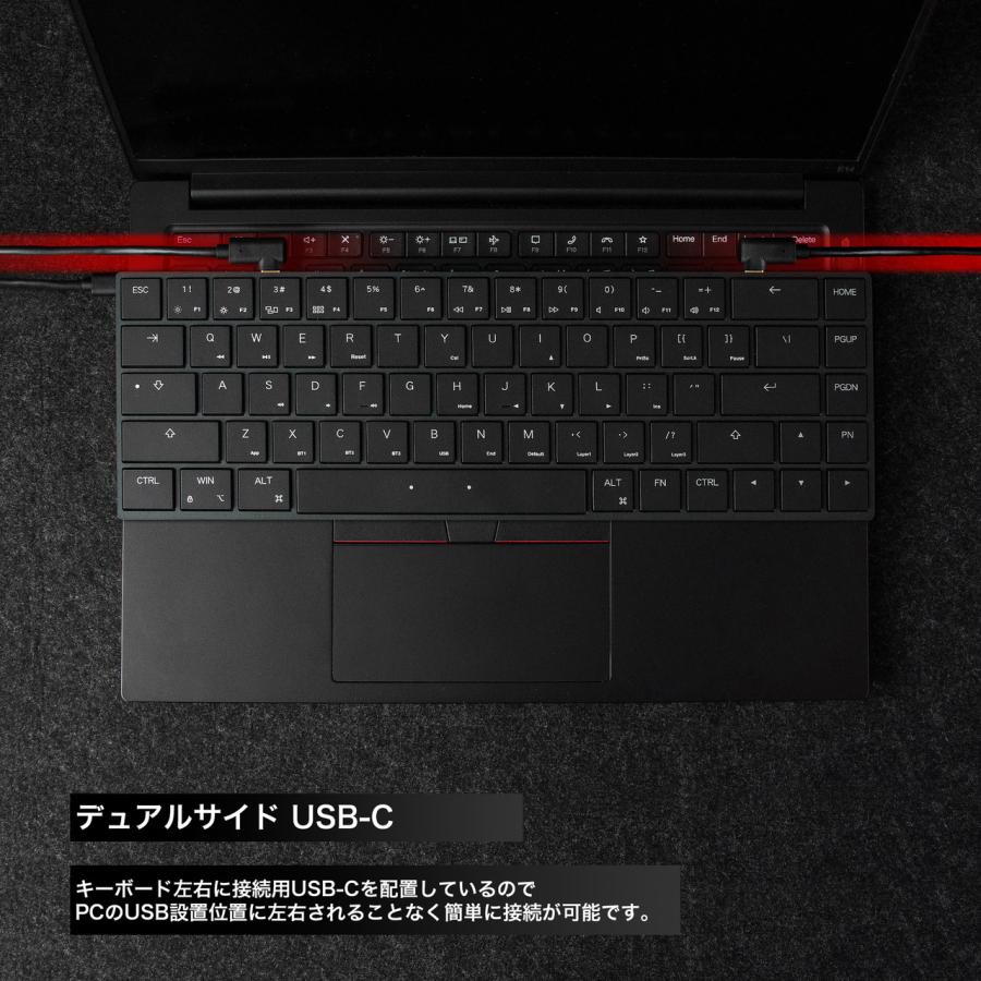 Mistel ミステル ML-MD68BT-U-TL/BK AIRONE RGB BT メカニカルキーボード (US配列/タクタイル)_4