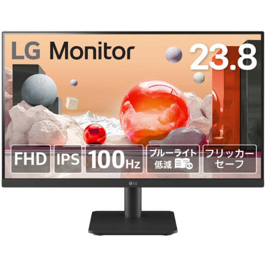 LG Electronics Japan 23.8インチフルHD液晶ディスプレイ (1920x1080 