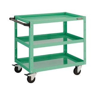 TRUSCO/トラスコ中山 イーグルワゴン 600X400 4輪自在 ヤンググリーン EGW-963J-YG