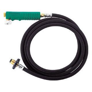 TRUSCO/トラスコ中山 プロパンバーナー用ホース 2M バルブ付 TB-H2MB