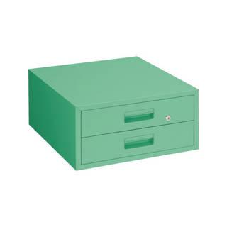 TRUSCO/トラスコ中山 作業台用引出 2段 ヤンググリーン F-2YG