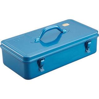 TRUSCO トラスコ中山 トランク型工具箱 431X222X162 ブルー TB-412