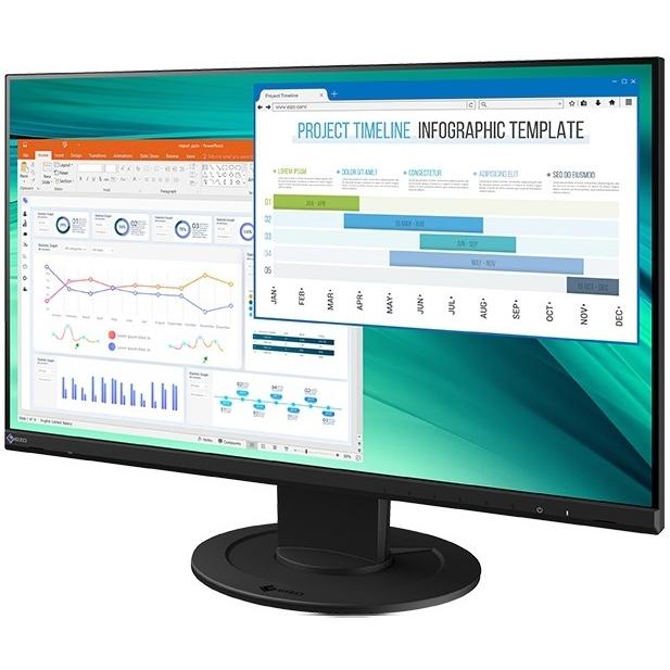 ナナオ EIZO IPSパネル採用 フルHD対応23.8型ワイド液晶ディスプレイ 