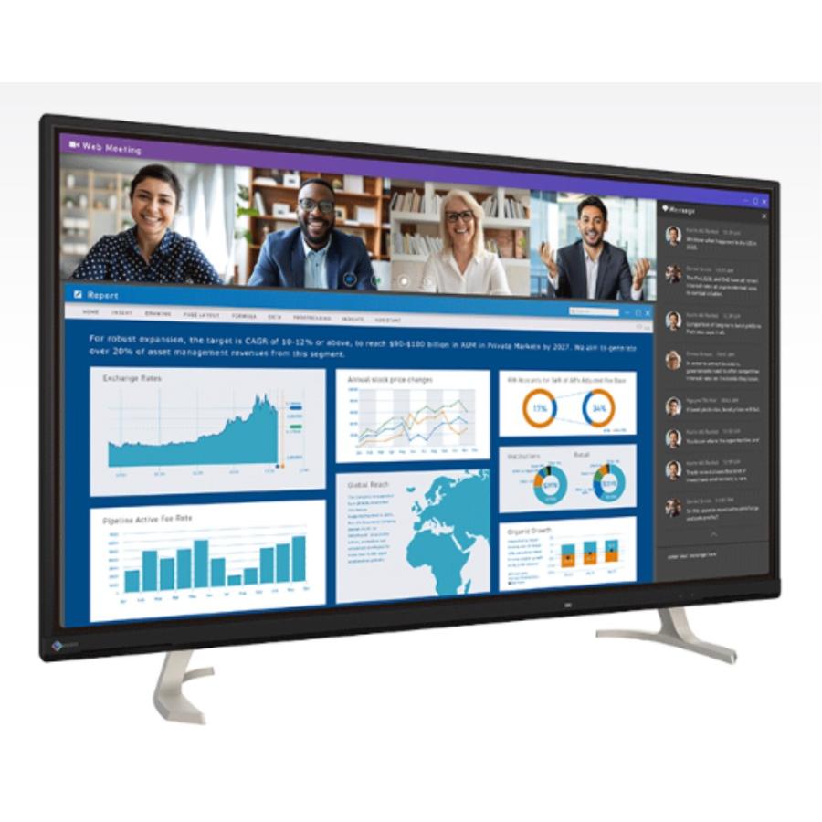 ナナオ EIZO FlexScan 42.5インチカラー液晶モニター(3840x2160 