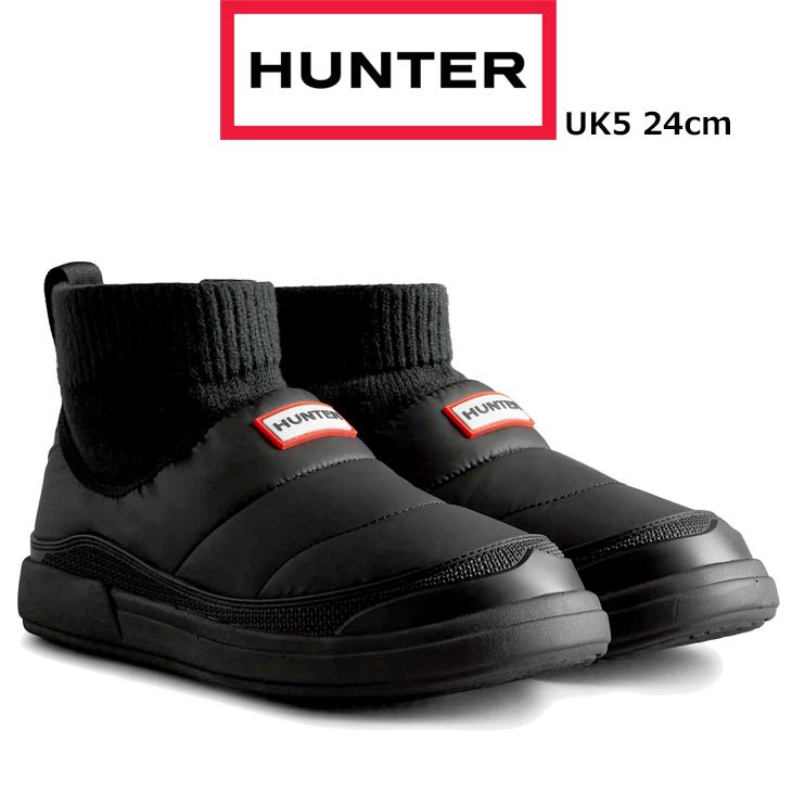ハンター HUNTER パファーブーティー 24センチ HUNTER レディース イン