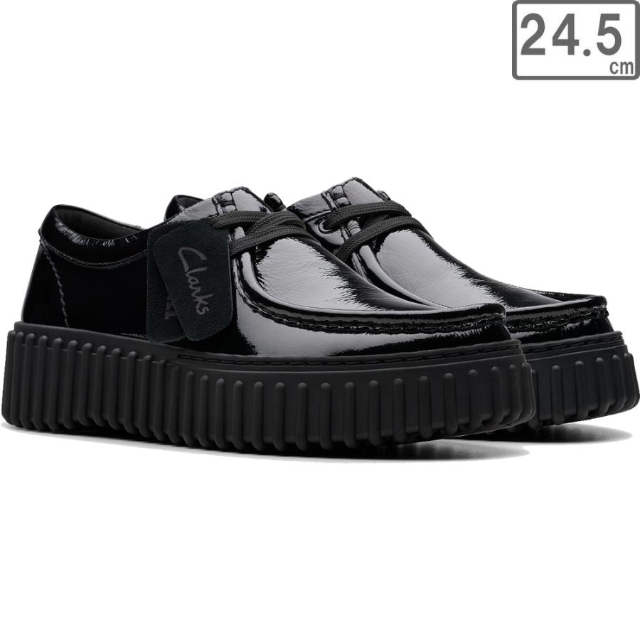 【新品】クラークス トーヒル ビー UK5(約24.0cm) clarks クラークス 【レディース】トーヒルビー 【ブラックパテント