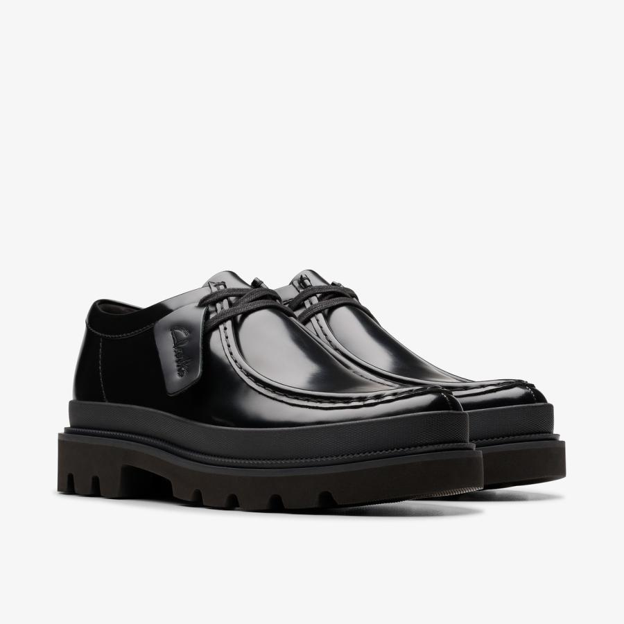 clarks クラークス 【メンズ】バデルシーム 【ブラックハイシャイン