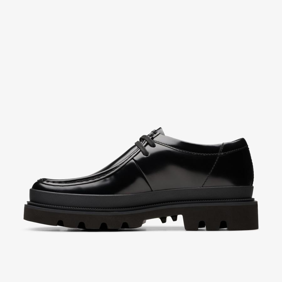 clarks クラークス 【メンズ】バデルシーム 【ブラックハイシャイン