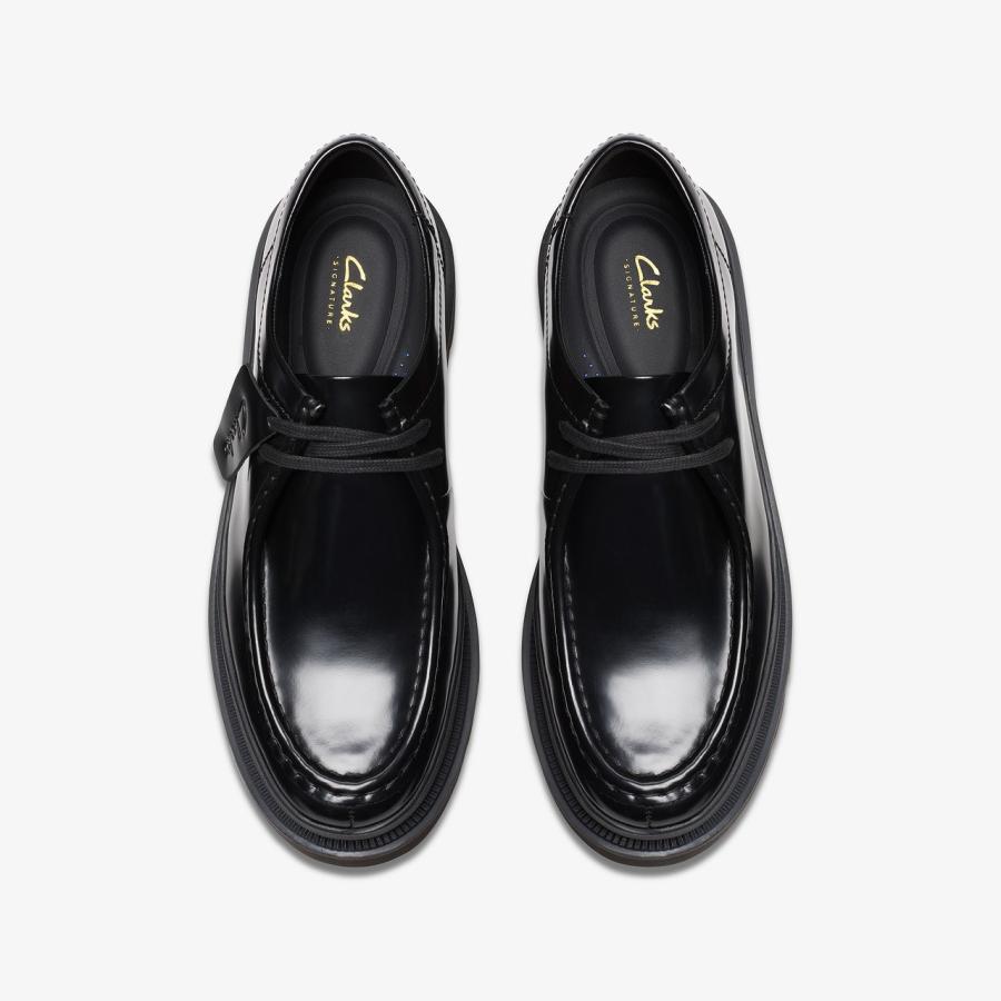 clarks クラークス 【メンズ】バデルシーム 【ブラックハイシャイン
