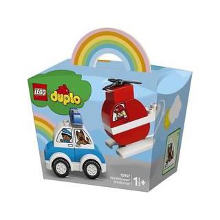 LEGO デュプロ はじめてのデュプロ 消防ヘリコプターとパトカー :5702016911282:NEXT! - 通販 - Yahoo!ショッピング