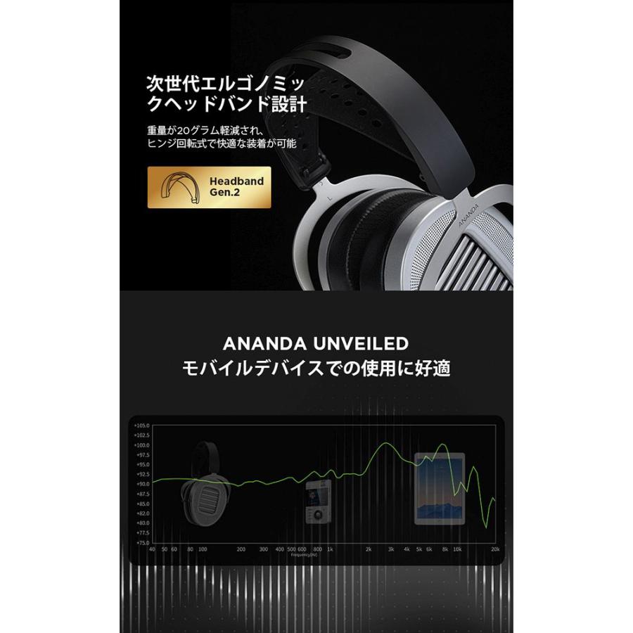 HIFIMAN ハイファイマン ANANDA UNVEILED 平面磁気駆動型ヘッドフォン