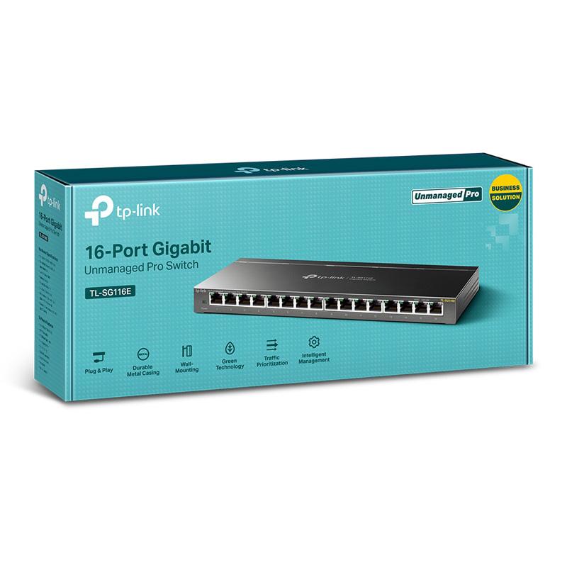 TP-Link ティーピーリンク 16ポート ギガビット アンマネージド プロ 