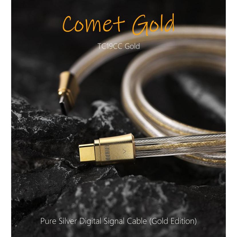 ddHiFi ディーディーハイファイ TC19CC Gold 100cm シリーズ USB C to