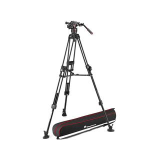 Manfrotto マンフロット MVK608TWINFA　ナイトロテック608ビデオ雲台+645FASTアルミ三脚