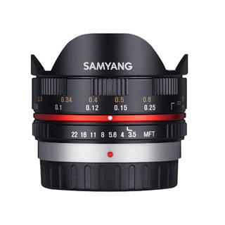 SAMYANG サムヤン 7.5mm/F3.5 FISH-EYE(ブラック) マイクロフォー