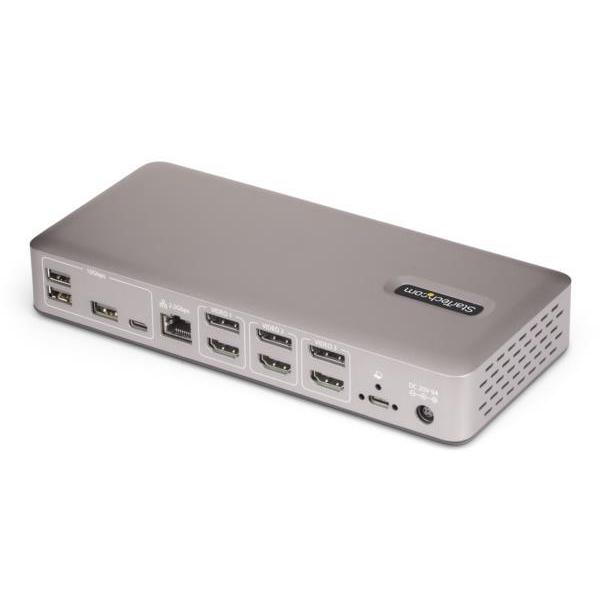 StarTech.com ドッキングステーション/USB-C接続/3画面/4K60Hz/100W