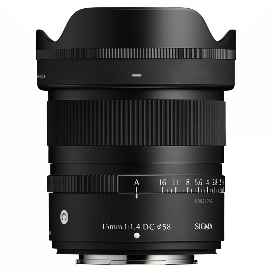 SIGMA シグマ 15mm F1.4 DC | Contemporary 富士フイルムXマウント用