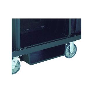 ■【在庫限り】ラバーメイド ハウスキーピングカート用底面ラックキット ブラック〔品番:RM6196BK〕【1143411:0】[店頭受取不可] Rubbermaid/ラバーメイド ハウスキーピングカート用底面ラックキット