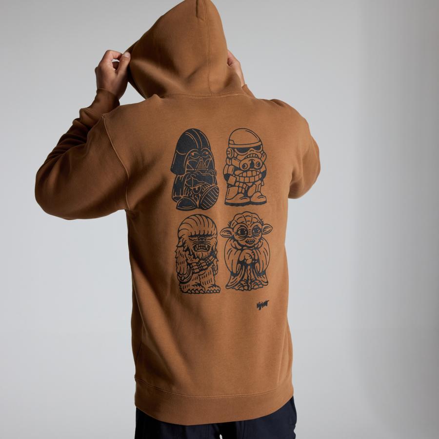STANCE スタンス 【メンズ】DJ スターウォーズ フーディー 【サドル