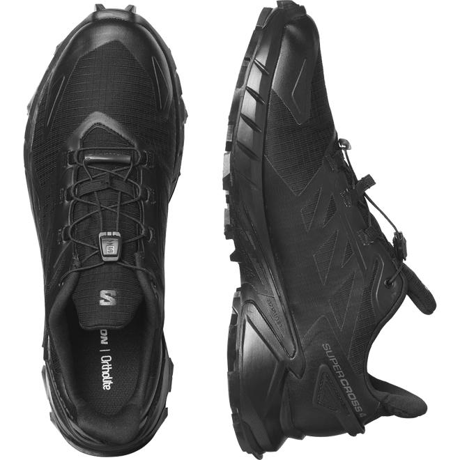SALOMON サロモン 【メンズ】スーパークロス4 ゴアテックス 【ブラック