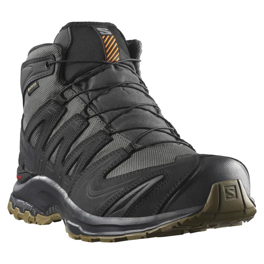 SALOMON サロモン 【メンズ】XA トラッカー ゴアテックス 【ブラック/アスファルト/コヨーテブラウン】【28.0cm】 L47822600_1