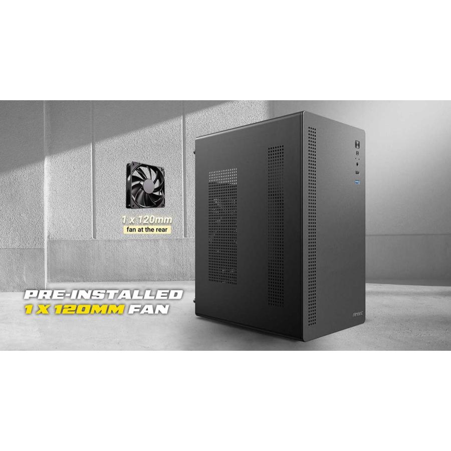 Antec アンテック 納期6月中旬 静音型ミドルタワーPCケース ブラック