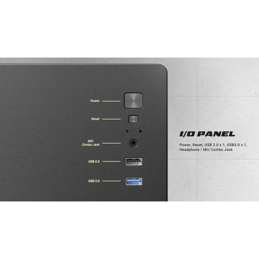 Antec アンテック 納期7月下旬 静音型ミドルタワーPCケース ブラック