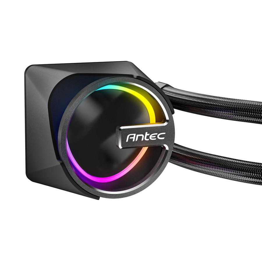 Antec アンテック ARGB LEDファン搭載水冷一体型ユニット ブラック