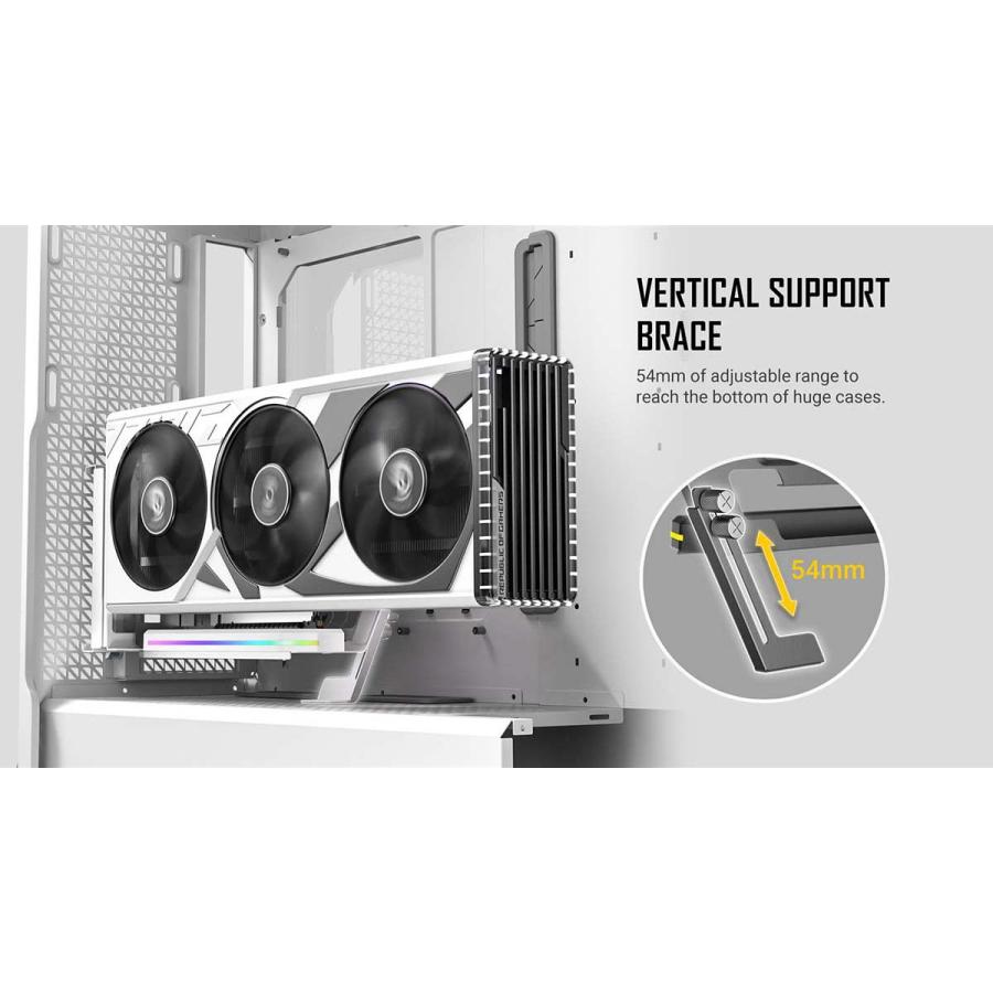 Antec アンテック ブラケット＋ライザーケーブル SHIFT PCIE 5.0 ARGB