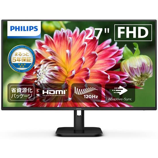 PHILIPS フィリップス IPSパネル採用 フルHD対応27型液晶ディスプレイ