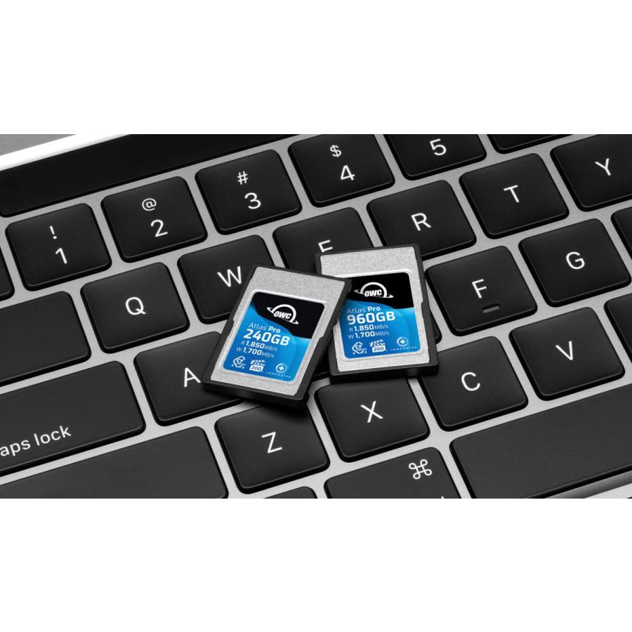 OWC Atlas Pro CFexepressカード Type-A 960GB OWCCFXA4P00960の画像