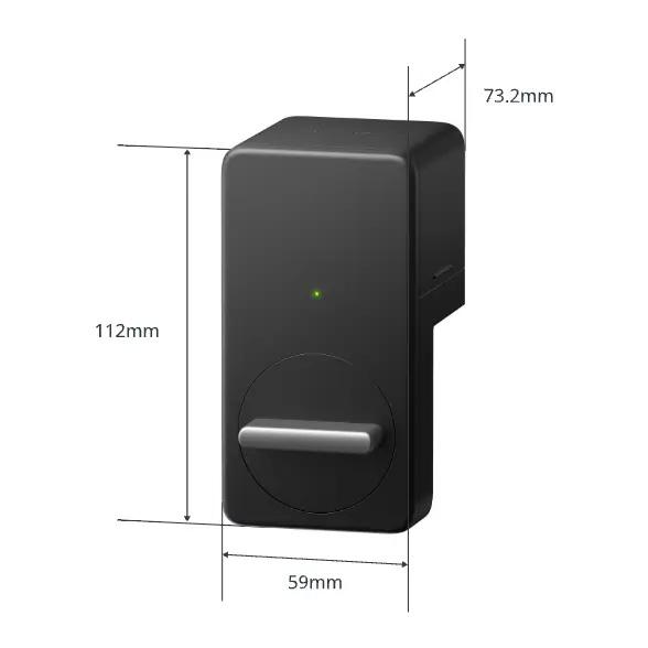 SwitchBot スイッチボット ロック W1601700-GH ブラック : murauchi.co