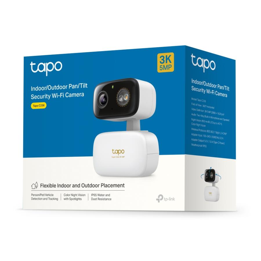 TP-Link ティーピーリンク 屋内外対応パンチルトセキュリティWi-Fi