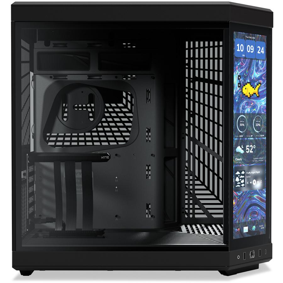 HYTE ハイト 14.9インチタッチ液晶＆パノラマガラス搭載PCケース