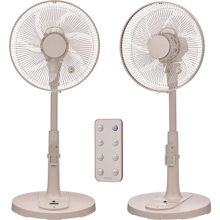 YUASA ユアサプライムス リビング扇風機 DCモーター 30cm7枚羽根 温度