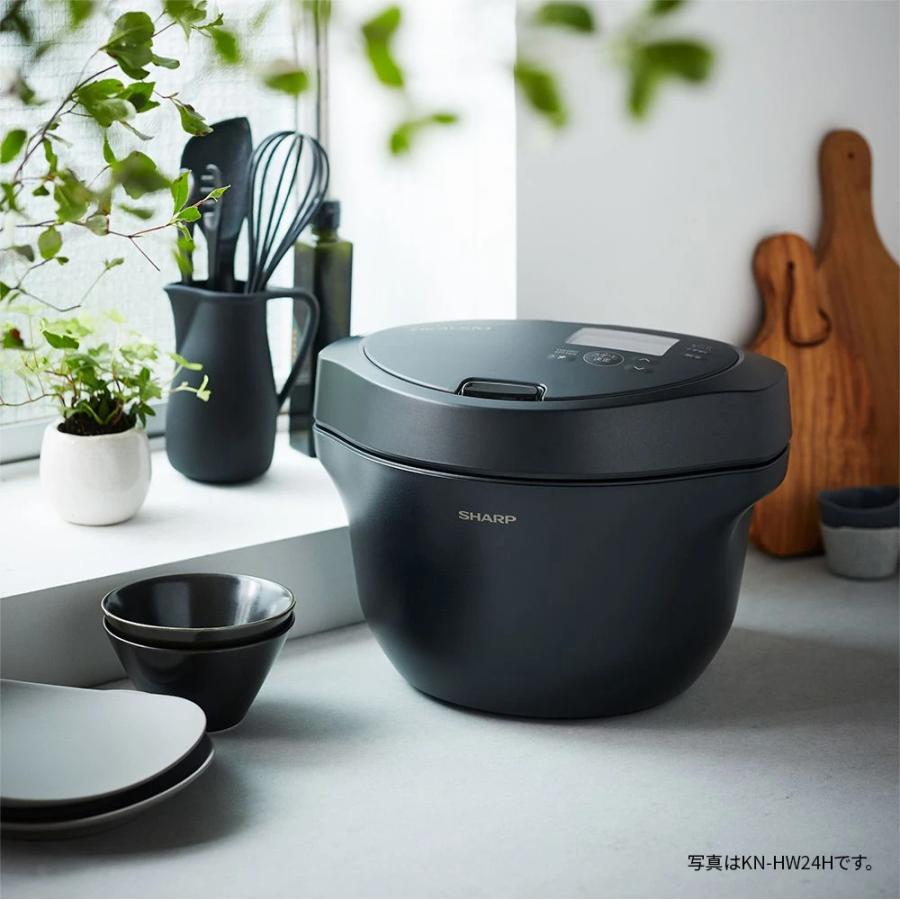 SHARP（シャープ） 【梱包B級品】KN-HW16H-B(プレミアムブラック