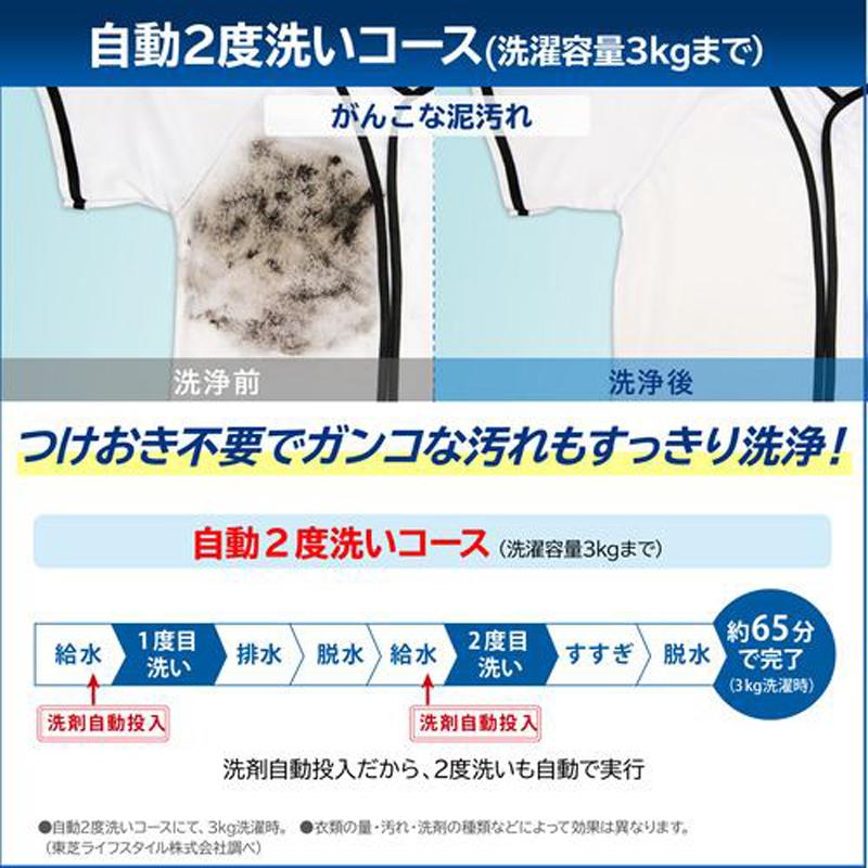 TOSHIBA 東芝 「在庫限り」「梱包B級品」洗濯機 12kg 縦型 全自動 ZABOON AW-12DP3 T「関東 1都3県限定」の画像