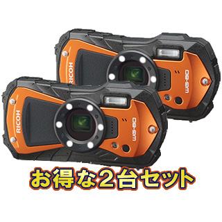 RICOH リコー RICOH WG-80（オレンジ）＋D-LI92バッテリー＋