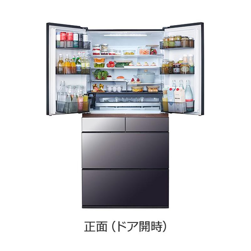 HITACHI 日立 冷蔵庫 6ドア フレンチ 670L GZCタイプ まんなか冷凍 R
