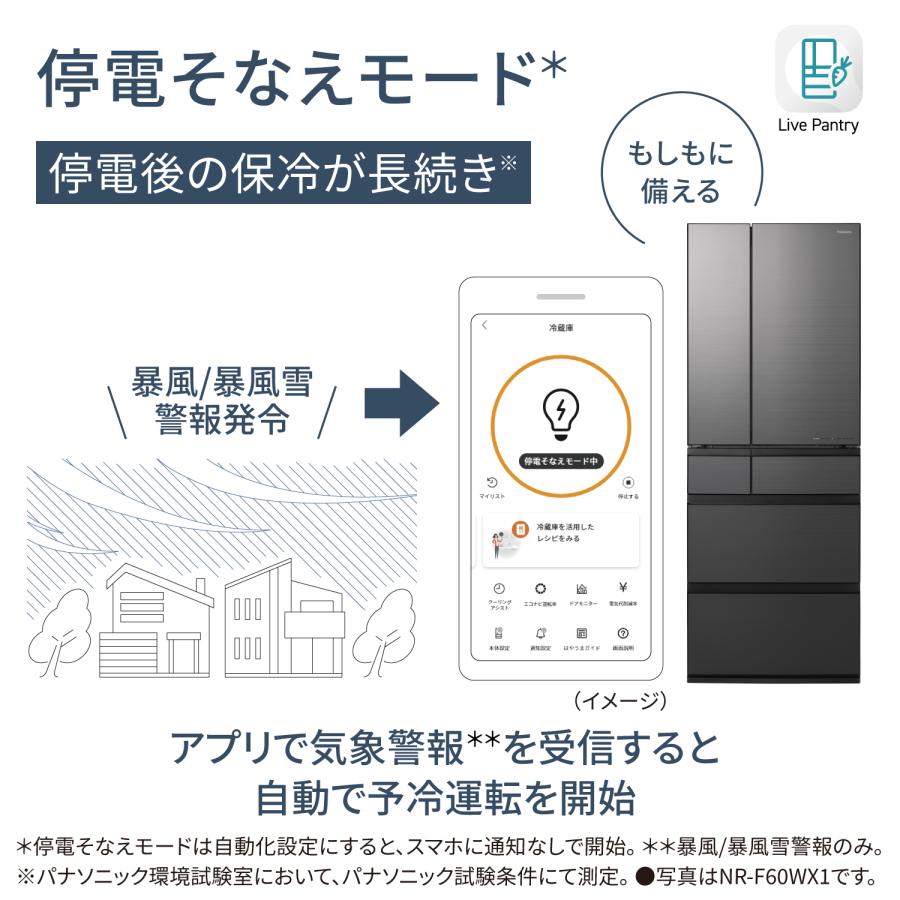 Panasonic パナソニック 【関東限定】【標準配送設置無料】NR-F55WX1-H