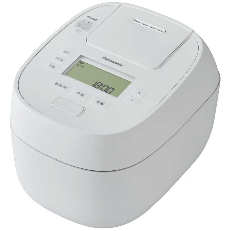 Panasonic パナソニック SR-N510D-W(ホワイト) 可変圧力IHジャー炊飯器 