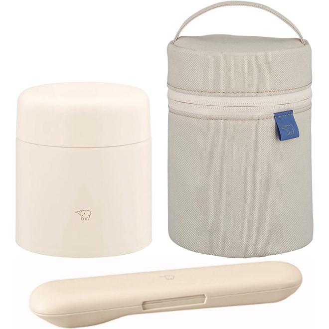 ZOJIRUSHI 象印 SW-LA30-CM スープジャー【300mL】+SW-PC01-CM ポーチS