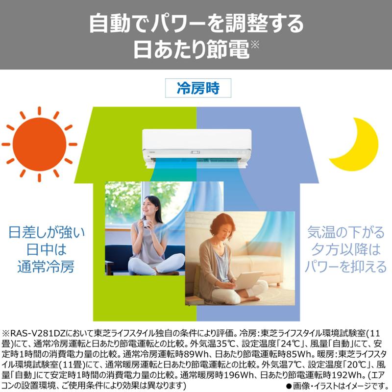 ちゃページ TOSHIBA 東芝 エアコン 6畳 2.2kW 2026年モデル 大清快DZシリーズ RAS