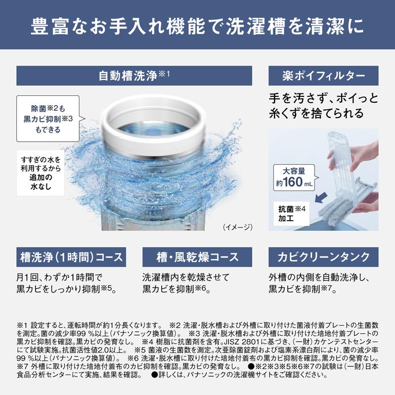 Panasonic パナソニック 洗濯機 12kg 縦型 全自動 FAシリーズ NA