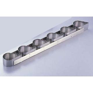 de BUYER デバイヤー １８−１０ケーキリングティアドロップ／６連 ３０２７−９９