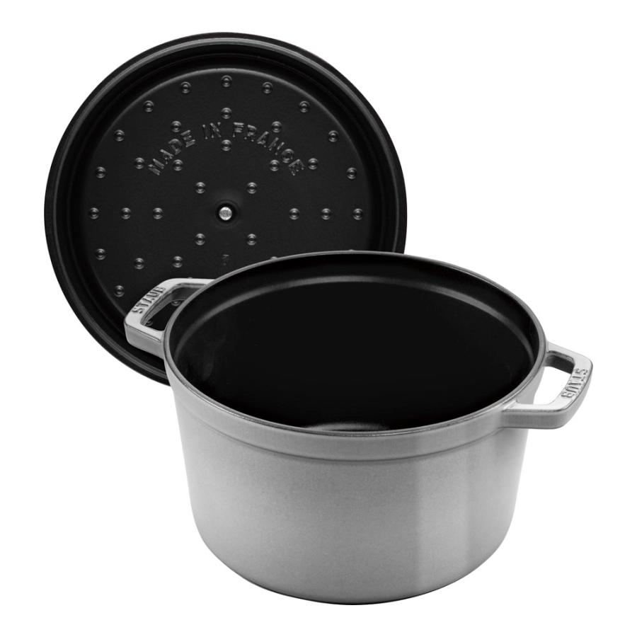staub ストウブ ストウブ グランドココット 24cm グレー 40502-291