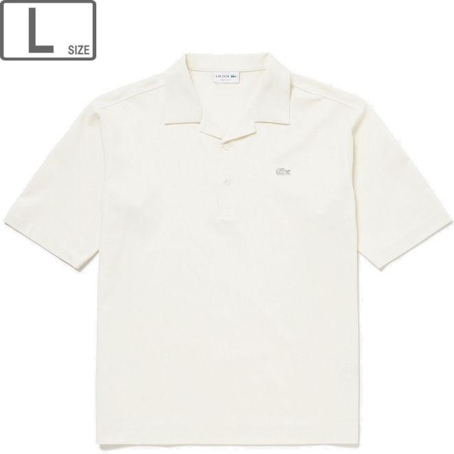 LACOSTE ホワイト ポロシャツ サイズ5 LACOSTE ホワイト ポロシャツ サイズ5
