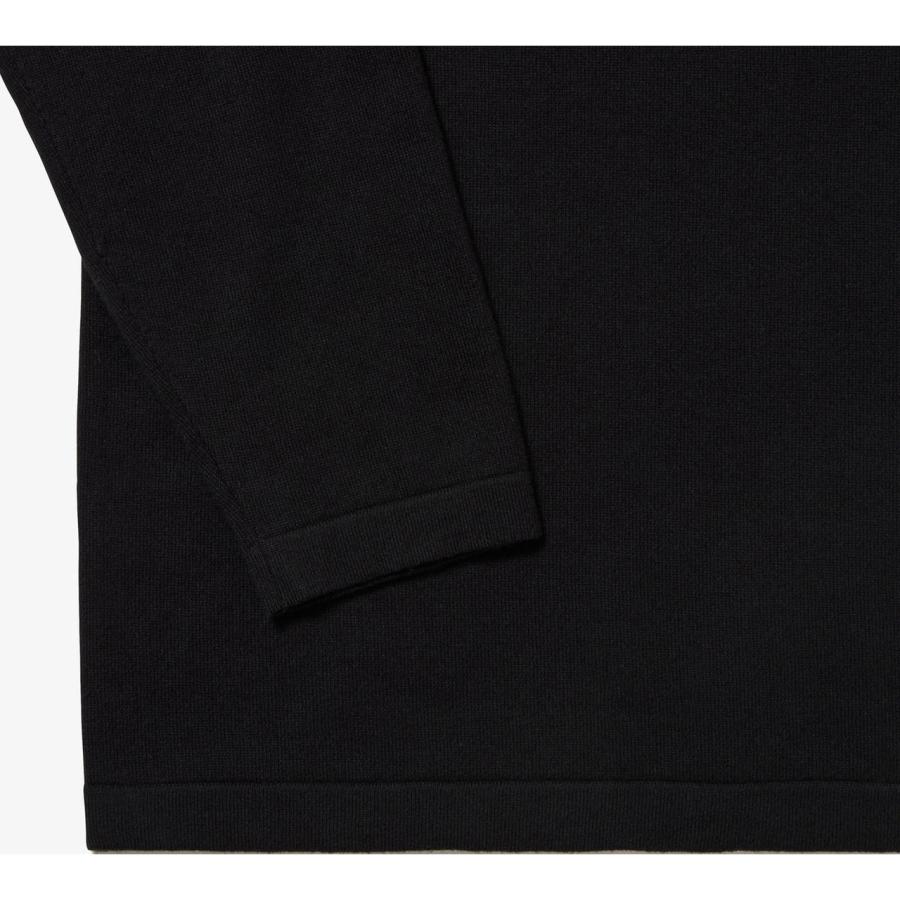 LACOSTE ラコステ 【メンズ】サスティナブルニットTシャツ 【ブラック